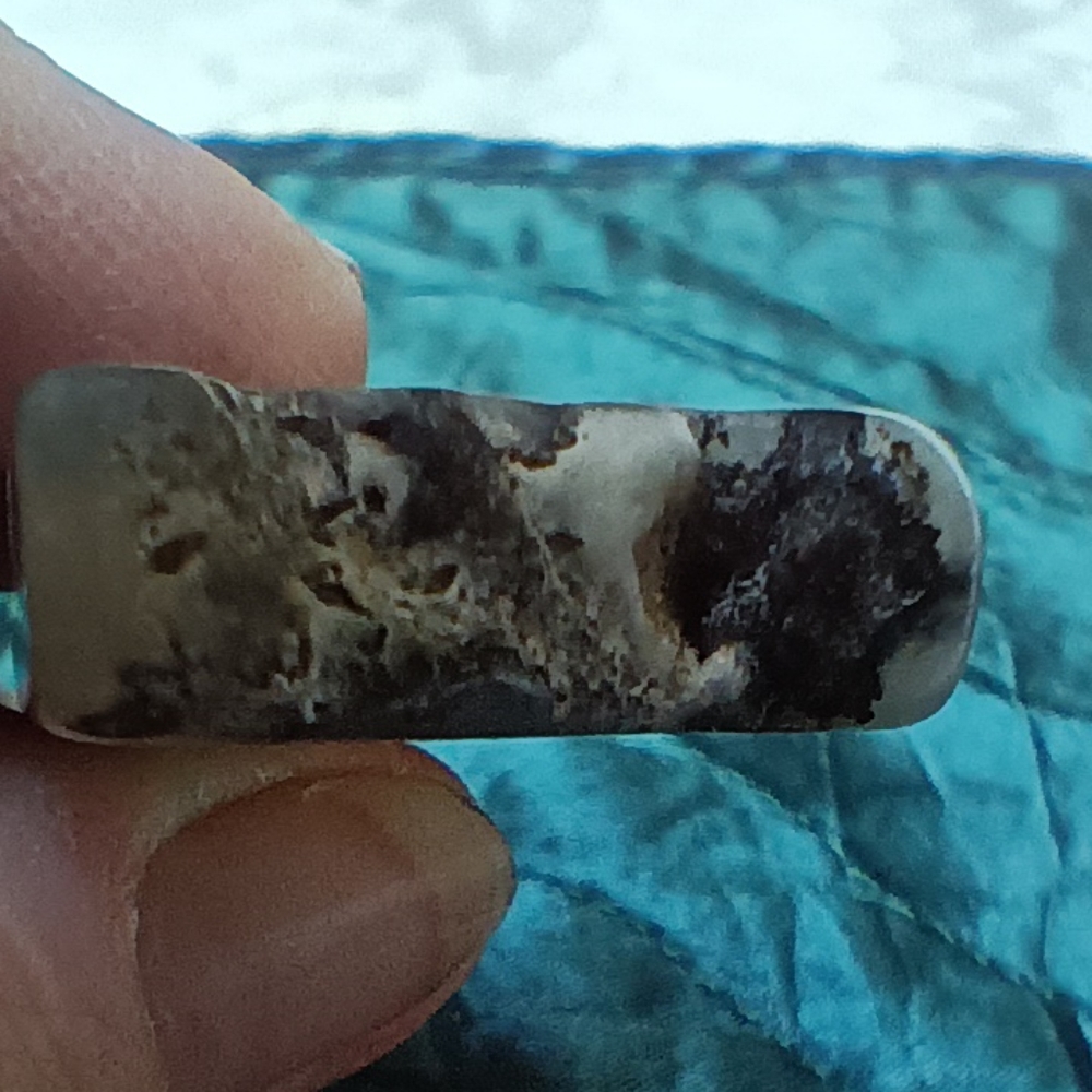 Fire Agate slice - Picture 4 of 4
